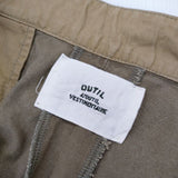 OUTIL PANTALON LIMOGES ミリタリー 硫化染め パンツ カーキ メンズ ウティ【中古】5-0118G∞