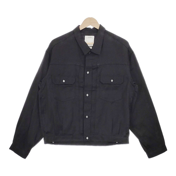 VISVIM 101XX JKT 定価118800円 0124105013028 サイズ2 ジャケット 24SS ブラック メンズ ビズビム/ヴィズヴィム【中古】4-1113M♪