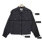 VISVIM 101XX JKT 定価118800円 0124105013028 サイズ2 ジャケット 24SS ブラック メンズ ビズビム/ヴィズヴィム【中古】4-1113M♪