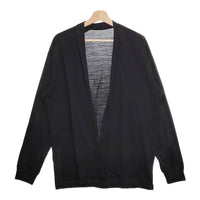 un/unbient UNCU22-2 HAORI Cardigan Wool Jersey サイズ2 羽織 定価33000円 カーディガン 24SS ブラック メンズ アン【中古】4-1126M♪