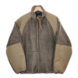 or Slow Boa Fleece Jacket サイズ4 ブルゾン 定価32780円 ボアフリース ジャケット カーキ メンズ オアスロウ【中古】4-1118A♪