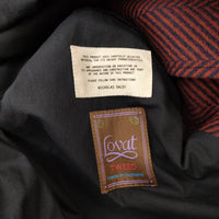 NICHOLAS DALEY Big Mac Coat  British Tweed Wool ビッグマックコート LOVAT TWEED イングランド製 レッド ニコラスデイリー【中古】4-1116A♪