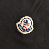 MONCLER スタッズロゴTシャツ H10918C00015 SS TSHIRT 半袖Ｔシャツ カットソー 22SS ブラック メンズ モンクレール【中古】5-0623S∞
