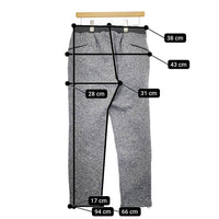 SHIPS SHELTECH Warm(R) メランジフリースイージーパンツ 113-15-0609 サイズS パンツ グレー メンズ シップス【中古】4-1126T♪