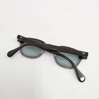 JULIUS TART OPTICAL ジュリアス タート オプティカル アーネル ウエリントン Ar 44-24 アイウェア 眼鏡 サングラス 101SB カラーレンズ サングラス ブラック グレー メンズ【中古】5-0108G◎