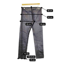 DIESEL BLACK GOLD コーティングデニムスキニーパンツ パンツ ブラック メンズ ディーゼル【中古】5-0109G∞