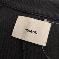 nuterm テーラードニットベスト コットンポリエステル ベスト ネイビー メンズ ニューターム【中古】5-0519M∞