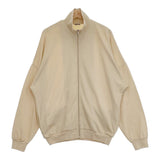 AURALEE SUPER HIGH GAUGE SWEAT ZIP ブルゾン 定価33000円 A23AB01CU コットン ジャージ 23AW ベージュ メンズ オーラリー【中古】5-0112T△