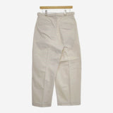 blurhms BELTED CHINOS 定価42900円 BHS23F024 チノパンツ 23AW キナリ オフホワイト メンズ ブラームス【中古】5-0202G∞