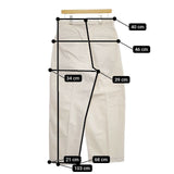 blurhms BELTED CHINOS 定価42900円 BHS23F024 チノパンツ 23AW キナリ オフホワイト メンズ ブラームス【中古】5-0202G∞