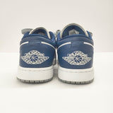 NIKE WMNS Air Jordan 1 Low Grey and Blue DC0774-042 27.5cm スニーカー グレー ブルー レディース ナイキ【中古】5-0109G◎