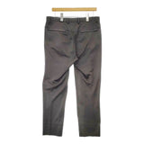 green label relaxing WORK TRIP OUTFITS MOTION SLIM ポリエステルスラックス パンツ チャコールグレー メンズ グリーンレーベルリラクシング【中古】5-0125M∞