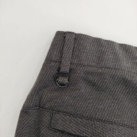 green label relaxing WORK TRIP OUTFITS MOTION SLIM ポリエステルスラックス パンツ チャコールグレー メンズ グリーンレーベルリラクシング【中古】5-0125M∞