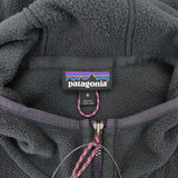 patagonia Microdini Fleece Hoody STY26210 サイズM フリースパーカー ジャケット チャコールグレー メンズ パタゴニア【中古】4-1207T♪