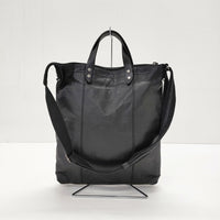 DOUBLES 2WAY ショルダーバッグ トートバッグ ブラック メンズ ダブルス【中古】5-0407G◎