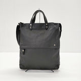 DOUBLES 2WAY ショルダーバッグ トートバッグ ブラック メンズ ダブルス【中古】5-0407G◎