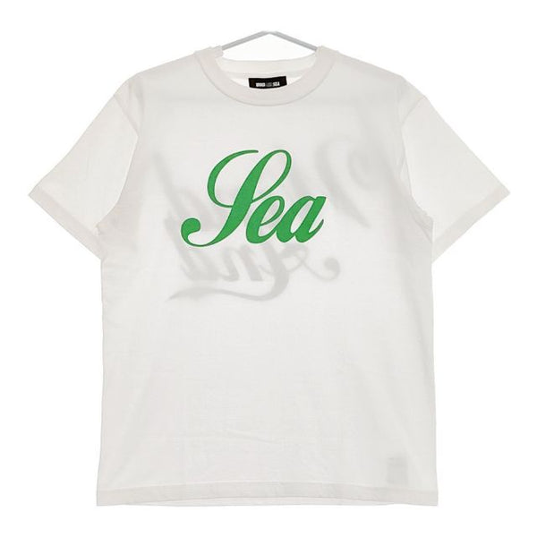 WIND AND SEA WDS GLITTER S/S TEE -stirwise limited color- 半袖Ｔシャツ カットソー ホワイト メンズ ウィンダンシー【中古】5-0519S∞