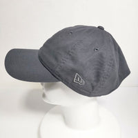 NEW ERA ロゴ無し 帽子 9THRTY キャップ チャコールグレー メンズ ニューエラ【中古】5-0212G∞