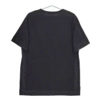 POLYPLOID Front Seam T-shirt 12-C-04 コットン 半袖Ｔシャツ カットソー ブラック メンズ ポリプロイド【中古】5-0519S∞