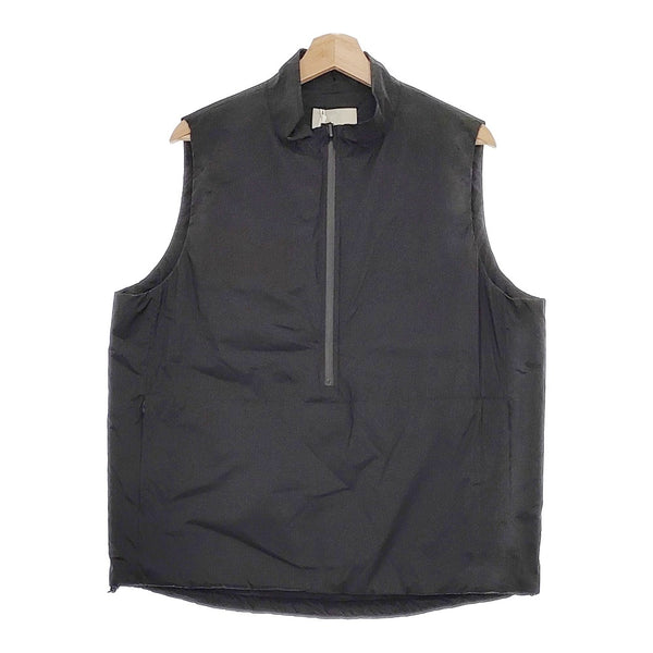 YOKE 新品 PADDED NYLON PULLOVER VEST YK24SS0633V サイズ2 定価38500円 中綿 ベスト 24SS ブラック メンズ ヨーク【中古】4-1214T♪