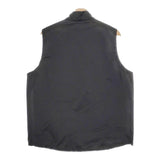 YOKE 新品 PADDED NYLON PULLOVER VEST YK24SS0633V サイズ2 定価38500円 中綿 ベスト 24SS ブラック メンズ ヨーク【中古】4-1214T♪