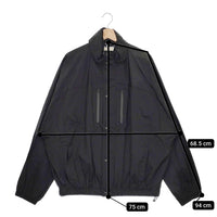 YOKE 新品 NYLON TRANING ZIP BLOUSON YK24SS0632B サイズ3 定価49500円 ナイロン ブルゾン 24SS ブラック メンズ ヨーク【中古】4-1214M♪