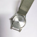 TIMEX/J.CREW vintage field army watch  ミリタリーウオッチ クオーツステンレスケース 腕時計 カーキ シルバー メンズ タイメックス/ジェイクルー【中古】5-0212G∞