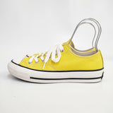 CONVERSE ADDICT CHUCK TAYLOR LEATHE OX 1AD987 26.5cm ローカット スニーカー イエロー メンズ コンバースアディクト【中古】5-0108G◎