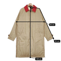 UNDERCOVER/FRAGMENT PATTED STIFF COLLAR COAT 3 ステンカラーコート 23AW ベージュ メンズ アンダーカバー/フラグメント【中古】4-1214A♪