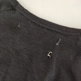 Maison Martin Margiela 最初期 アーティザナル アーカイブ シルク100％ 白タグ イタリア製 長袖Ｔシャツ カットソー ロンＴ ブラック メンズ メゾンマルタンマルジェラ【中古】5-0202M∞