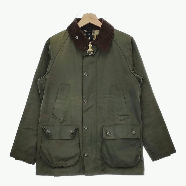 Barbour SL BEDALE ビデイル スリムフィット オイルドジャケット サイズ36 英国製 1502366 ジャケット カーキ メンズ バブアー【中古】4-1219T♪