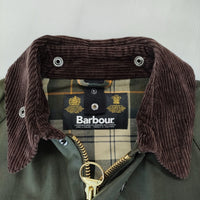 Barbour SL BEDALE ビデイル スリムフィット オイルドジャケット サイズ36 英国製 1502366 ジャケット カーキ メンズ バブアー【中古】4-1219T♪