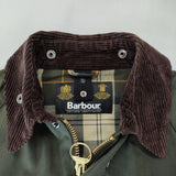 Barbour SL BEDALE ビデイル スリムフィット オイルドジャケット サイズ36 英国製 1502366 ジャケット カーキ メンズ バブアー【中古】4-1219T♪