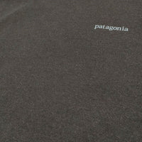 patagonia ロングスリーブラインロゴ リッジレスポンシビリティー 38517SP24 L 長袖Tシャツ 24SS ブラック メンズ パタゴニア【中古】5-0119M♪