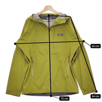 patagonia Stretch Rain shadow Jacket ストレッチレインシャドージャケット 84801SP19 2019年製 カーキ メンズ パタゴニア【中古】5-0119M♪