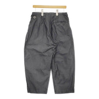 PORTER CLASSIC POPLIN BEBOP PANTS サイズS 定価39600円 パンツ 24SS チャコールグレー メンズ ポータークラシック【中古】5-0119M♪