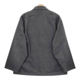 PORTER CLASSIC POPLIN MIL-SHIRT JACKET サイズ1 定価38500円 ジャケット チャコールグレー メンズ ポータークラシック【中古】5-0119M♪