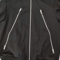 MAISON MARGIELA 新品 Track Jacket 八の字 ハの字 ポリエステル S50HG0033 46 ジャケット ブラック メンズ メゾンマルジェラ【中古】5-0119M♪