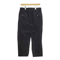 AiE サイズ30 太畝 コーデュロイテーパード パンツ ブラック メンズ エーアイイー【中古】4-1219T♪