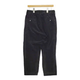 AiE サイズ30 太畝 コーデュロイテーパード パンツ ブラック メンズ エーアイイー【中古】4-1219T♪