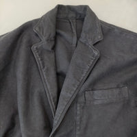 PORTER CLASSIC MOLESKIN CLASSIC JACKET S 定価64900円 モールスキンジャケット チャコールグレー メンズ ポータークラシック【中古】5-0107T♪