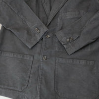 PORTER CLASSIC MOLESKIN CLASSIC JACKET S 定価64900円 モールスキンジャケット チャコールグレー メンズ ポータークラシック【中古】5-0107T♪