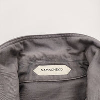 NAMACHEKO MANNI DENIM SHIRT デニムカバーオール サイズM デニムジャケット グレー メンズ ナマチェコ【中古】5-0119M♪