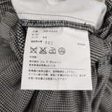 COMME des GARCONS GB-P043 サイズSS 千鳥格子 AD2008 イージーサルエルパンツ ブラック ホワイト レディース コムデギャルソン【中古】4-1223T♪