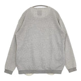 ohta 生地切替 長袖 トレーナー ポケット コルク サイズF スウェット グレー ブラウン レディース オータ【中古】5-0728M△