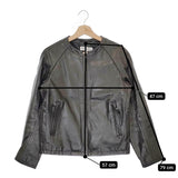 BEAUTY&YOUTH UNITED ARROWS BYカウノーカラーライダース 定価44000円 牛革  レザージャケット ブラック ビューティ＆ユース【中古】4-1219T♪