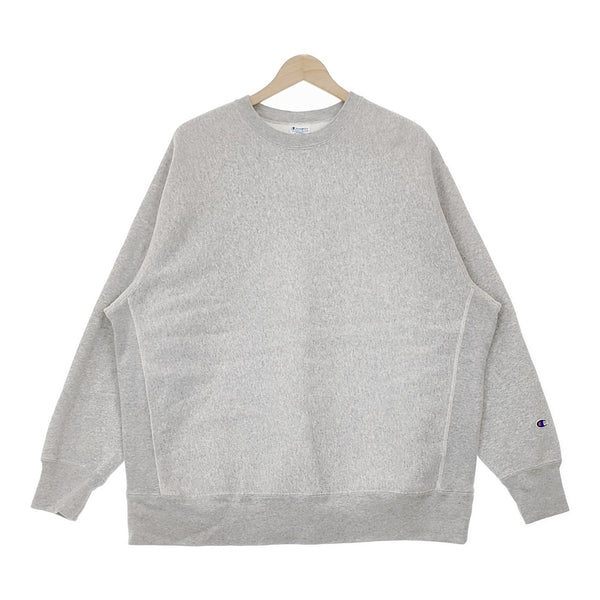 BEAMS/Champion MIN-NANO 裏毛 クルーネック リバースウィーブ サイズXL スウェット グレー メンズ ビームス/チャンピオン【中古】5-0117T♪