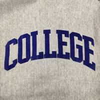 Sanca REV WEAVE COLLEGE SWEAT フロッキープリント S23FSW03 サイズ3 裏起毛 スウェット グレー メンズ サンカ【中古】5-0117T♪