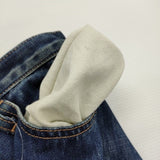 UNUSED UW0346 ダメージ加工 サイズ0 デニムパンツ ブルー メンズ アンユーズド【中古】5-0119G♪