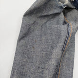 UNUSED UW0346 ダメージ加工 サイズ0 デニムパンツ ブルー メンズ アンユーズド【中古】5-0119G♪